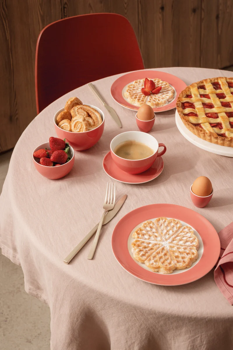 Thomas Sunny Day Soft Red Cappuccino-Obertasse 0,38l