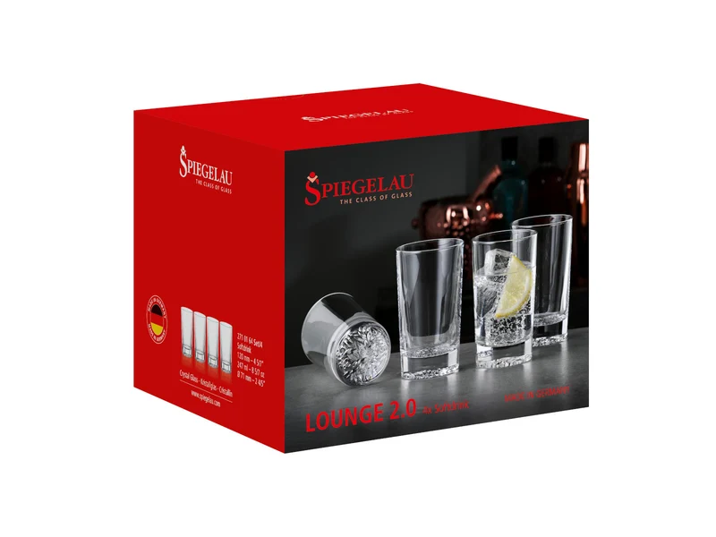 Spiegelau Lounge 2.0 Softdrink Set 4tlg
