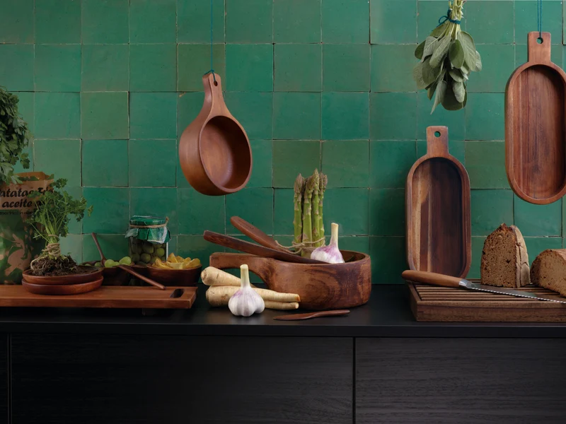 ASA Selection wood Teemaßlöffel Akazie dunkel 13cm