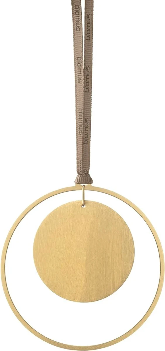 Blomus KITAI Weihnachtsschmuck Kugeln gold 4er Set 8cm