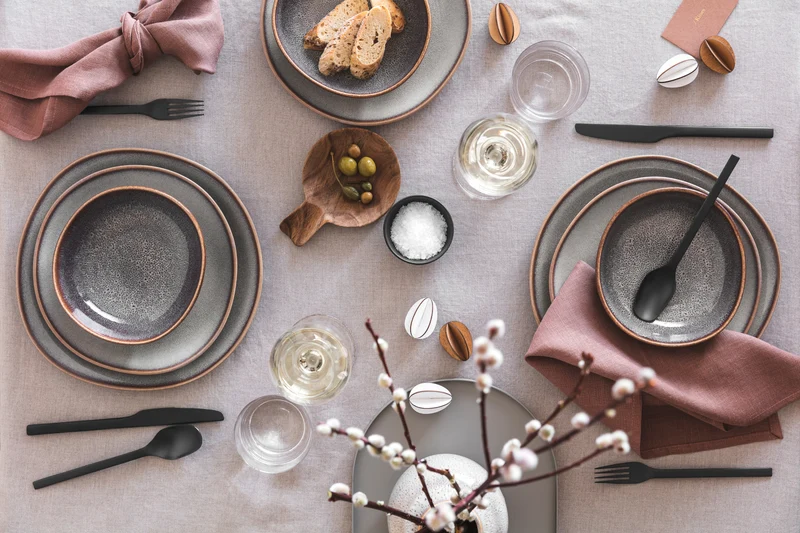 like. by Villeroy & Boch Lave beige Frühstücksset 6tlg