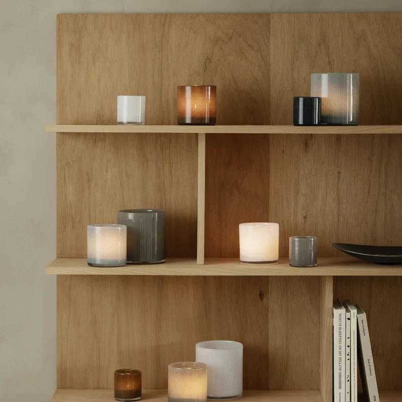 blomus SAGA Windlicht S Tan 8,5cm