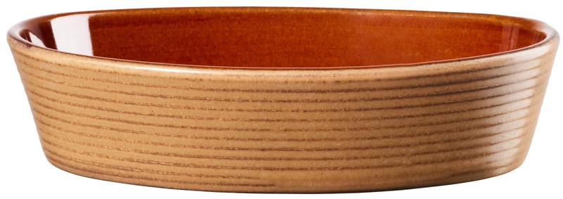 ASA kitchen'art Auflaufform oval brown 20cm