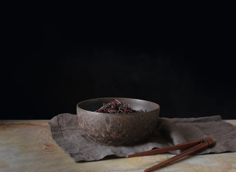 ASA poké Salad Bowl mangosteen 25cm