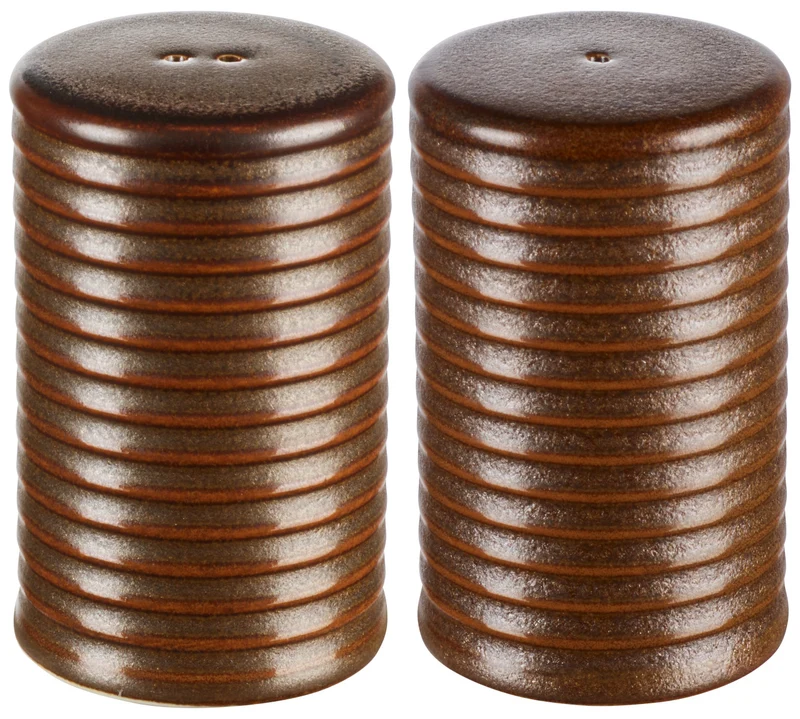 ASA kitchen'art Salz-/Pfefferstreuer Set brown 6,5cm
