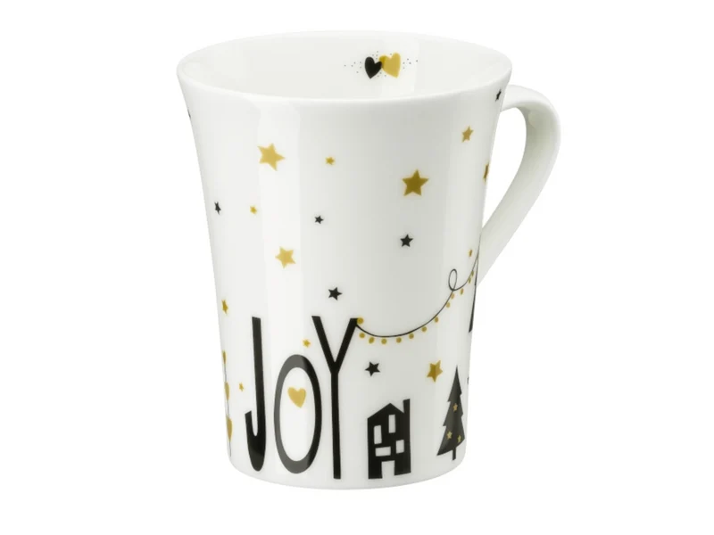Hutschenreuther My Christmas Mug - Joy Becher mit Henkel 0,4 l