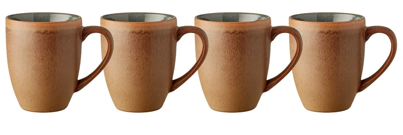 Bitz Becher mit Henkel Wood/Forest 0,3 l Set4