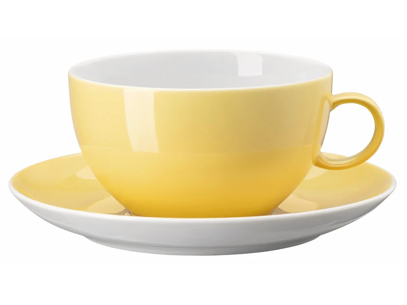Thomas Sunny Day Soft Yellow Cappuccinotasse 2tlg.