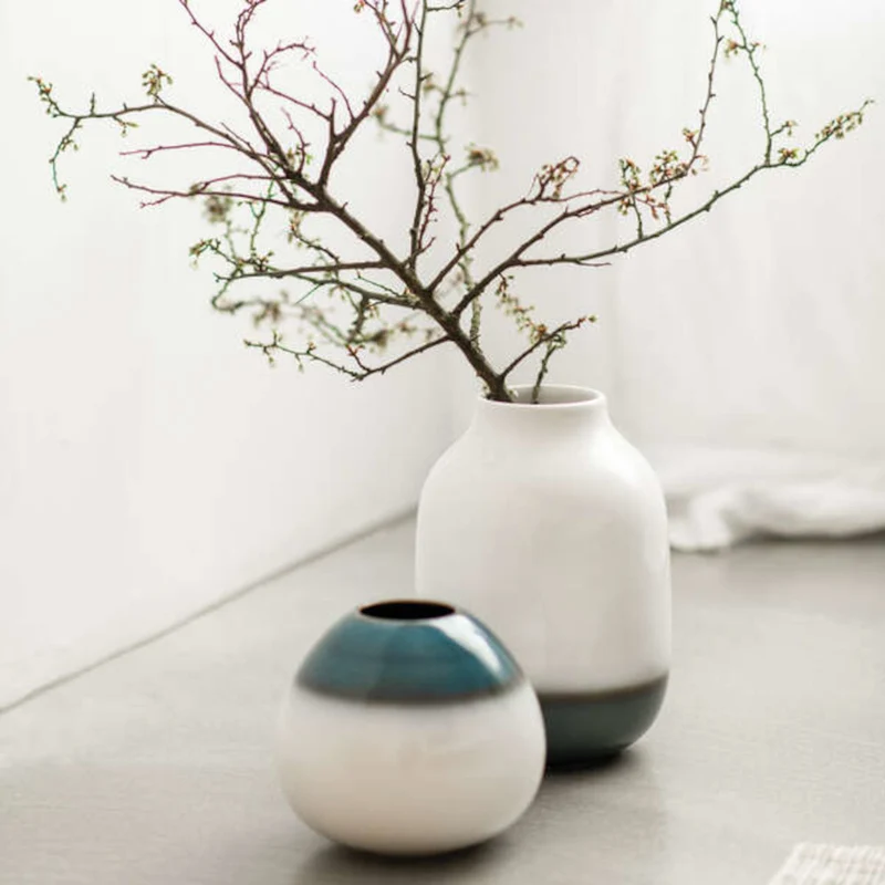 Villeroy & Boch Lave Home Vase Drop bleu klein 12,8 cm