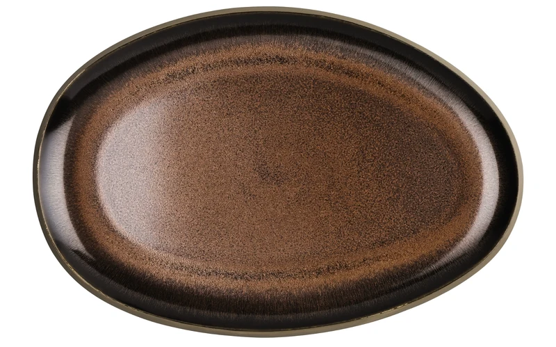Rosenthal Junto Bronze Platte 28 cm