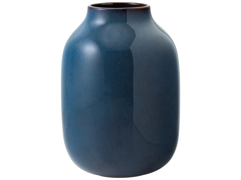 Villeroy & Boch Lave Home Vase Nek bleu uni gr. 15,5x15,5x21,9 cm