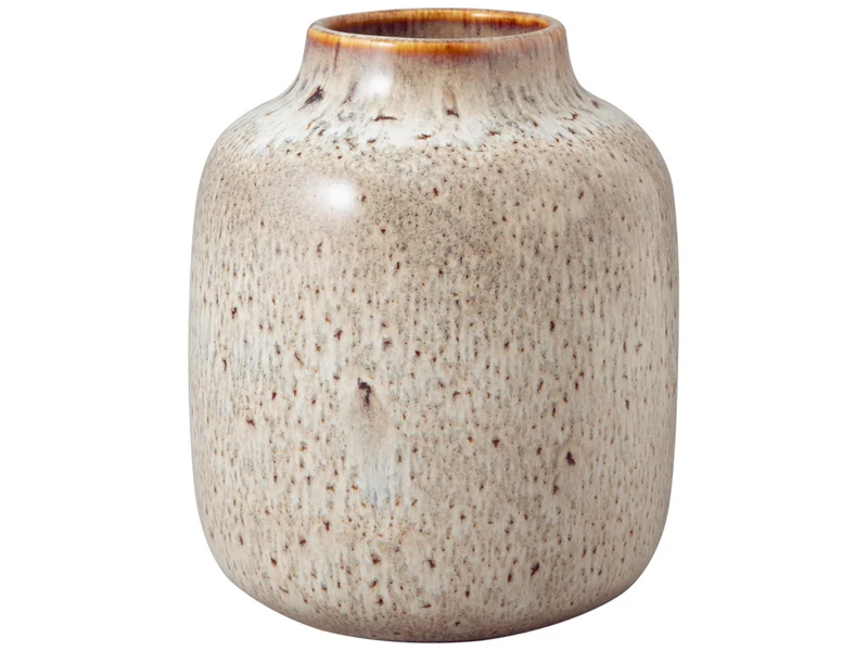 Villeroy & Boch Lave Home Vase Nek beige klein 12,7x12,7x15,3cm