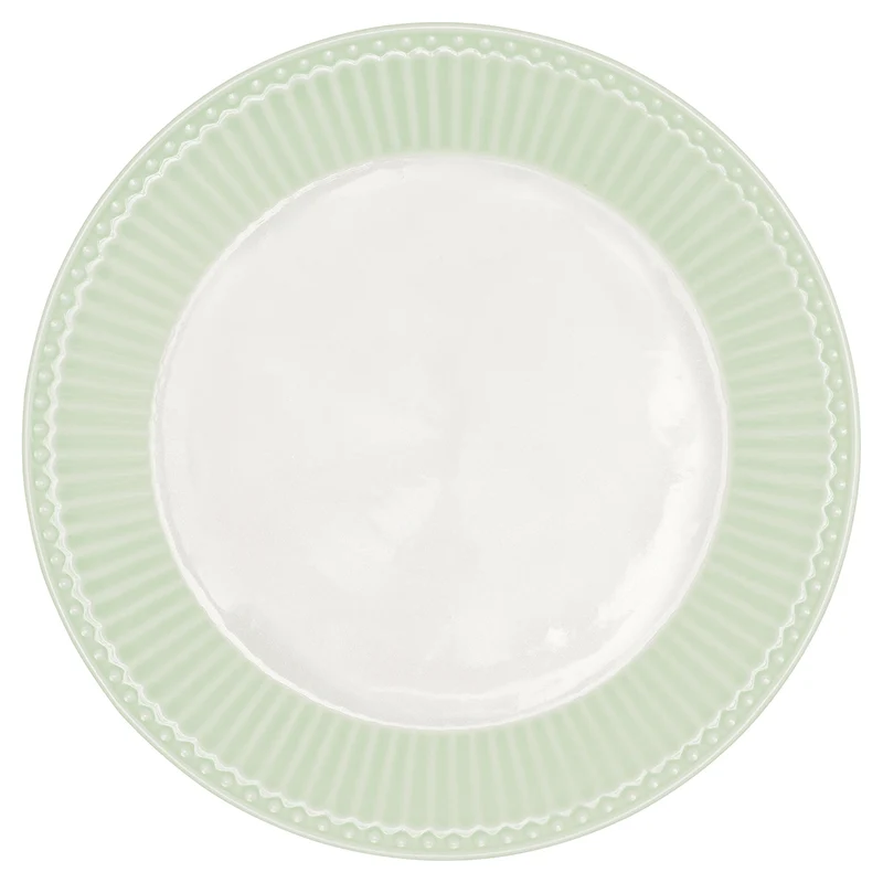Greengate Alice Frühstücksteller pale green 23 cm