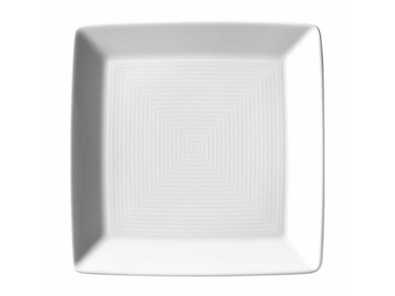 Thomas Loft Weiss Schale quadratisch flach 13 cm