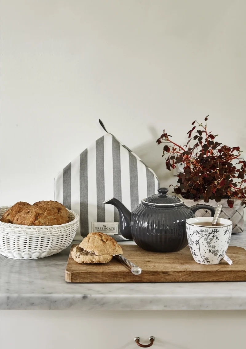 Greengate Alice Pastateller stone grey 23 cm