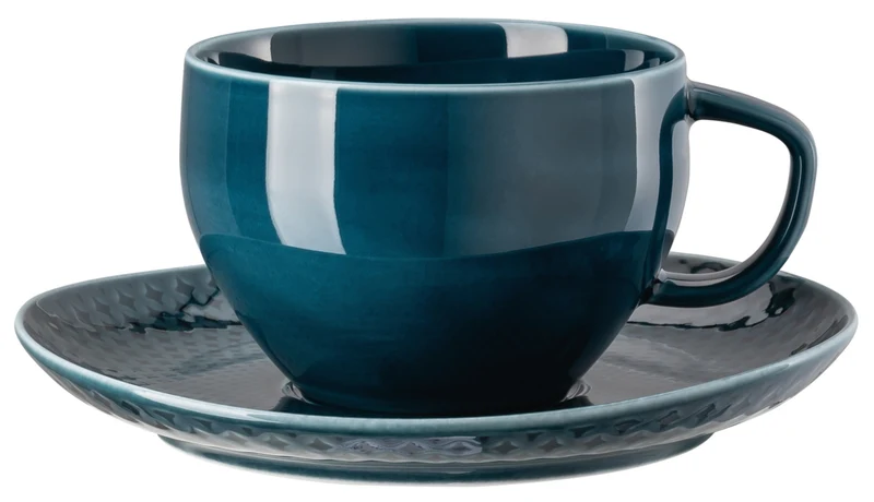 Rosenthal Junto Ocean Blue Cafe au Lait 2tlg.