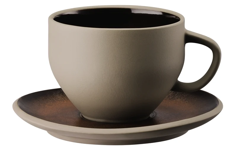 Rosenthal Junto Bronze Kombitasse mit Untertasse