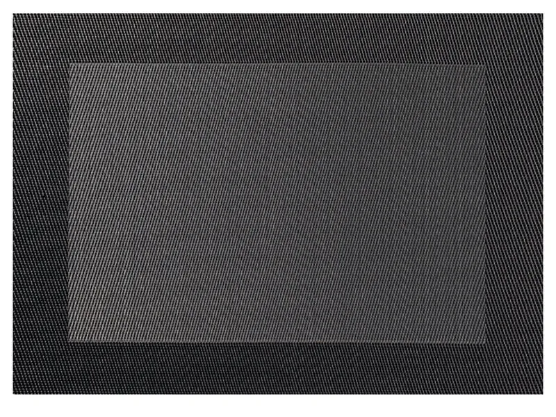 ASA Tischset gewebter Rand anthrazit 46 x 33 cm