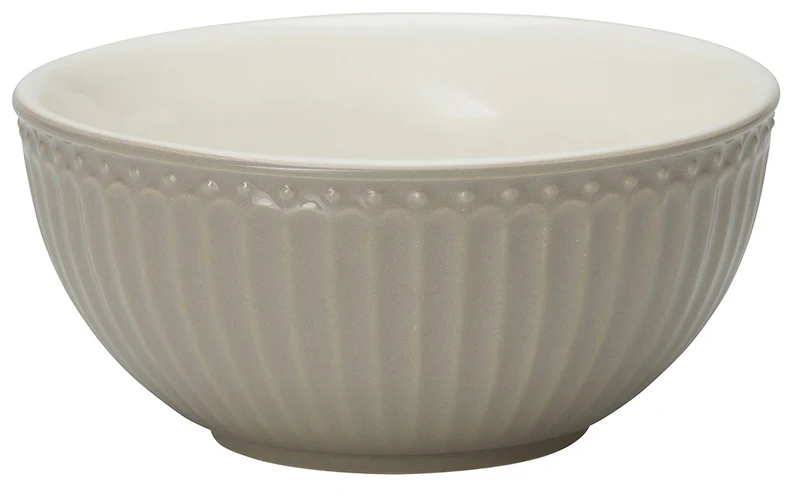 Greengate Alice Müslischale warm grey 14 cm