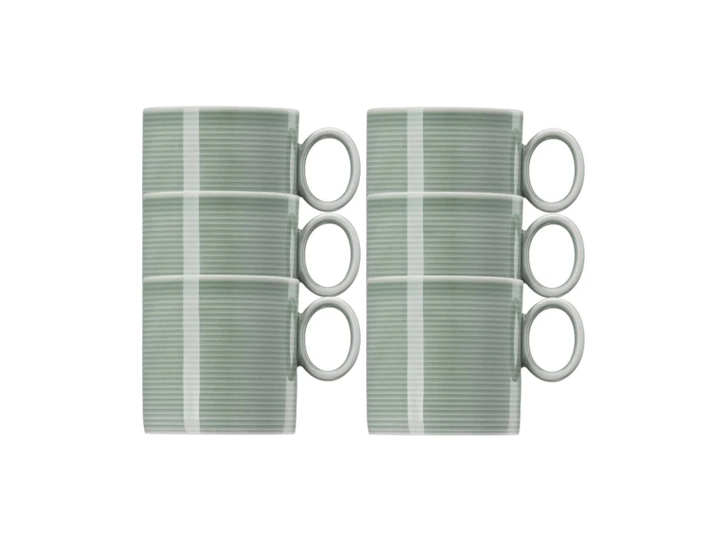 Thomas Loft Colour Moss Green Kaffee-Obertasse 0,2l Set6