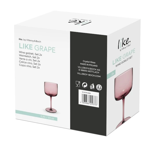 like. by Villeroy & Boch Like Grape Weinkelch Set 2 tlg