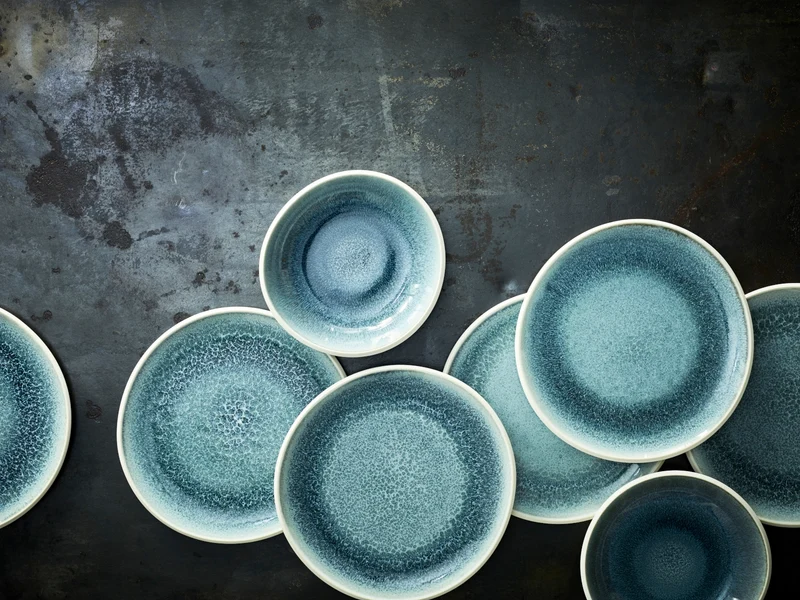 Rosenthal Junto Aquamarine Teller tief 17 cm