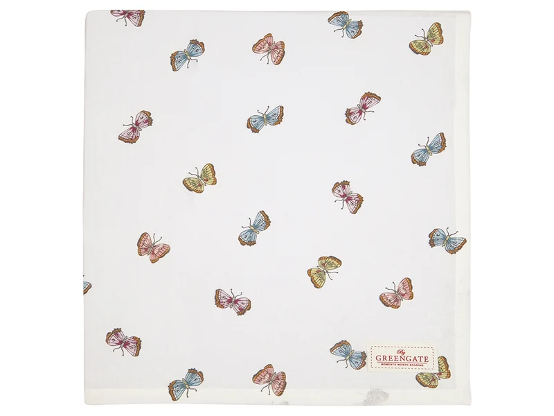 Greengate Maisie Tischdecke white 150 x 150 cm