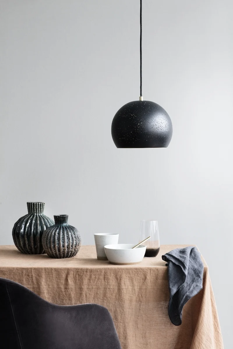 Broste Copenhagen Serviette GRACIE Eco Friendly Linen aubergine