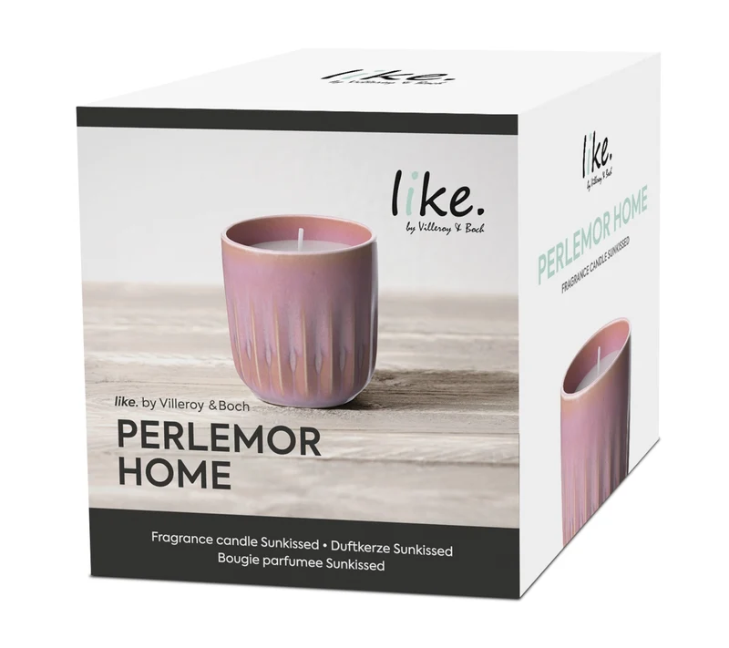 like. by Villeroy & Boch Perlemor Home Duftkerze Sunkissed 9 cm