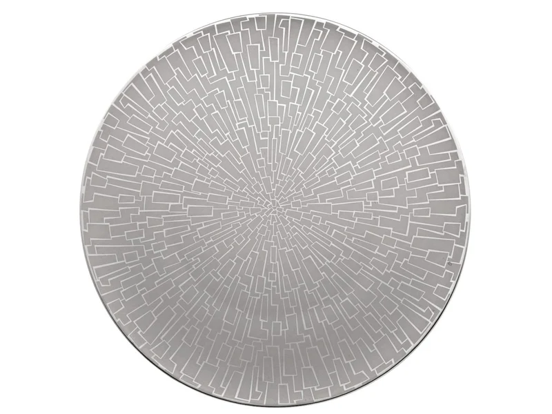 Rosenthal TAC Gropius Skin Platin Platzteller 33 cm
