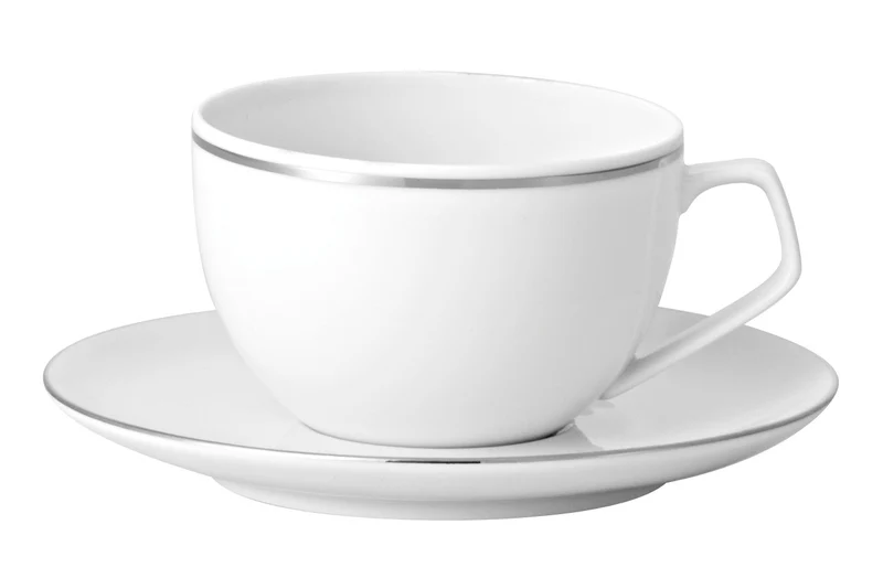 Rosenthal TAC Gropius Platin Espressotasse 2tlg