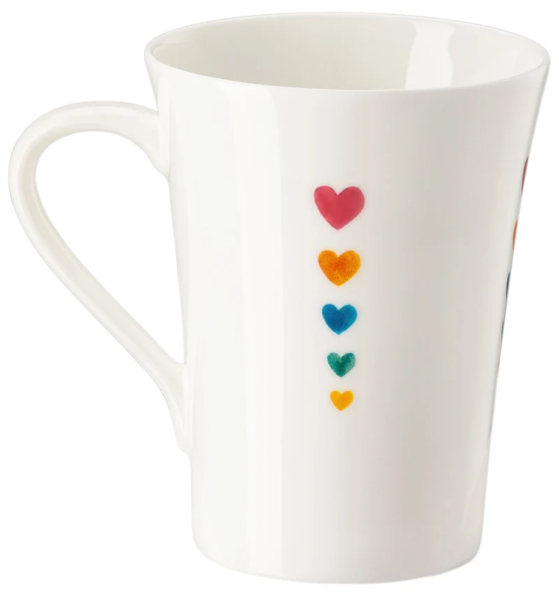 Hutschenreuther My Mug Love - Small hearts Becher mit Henkel 0,4 l