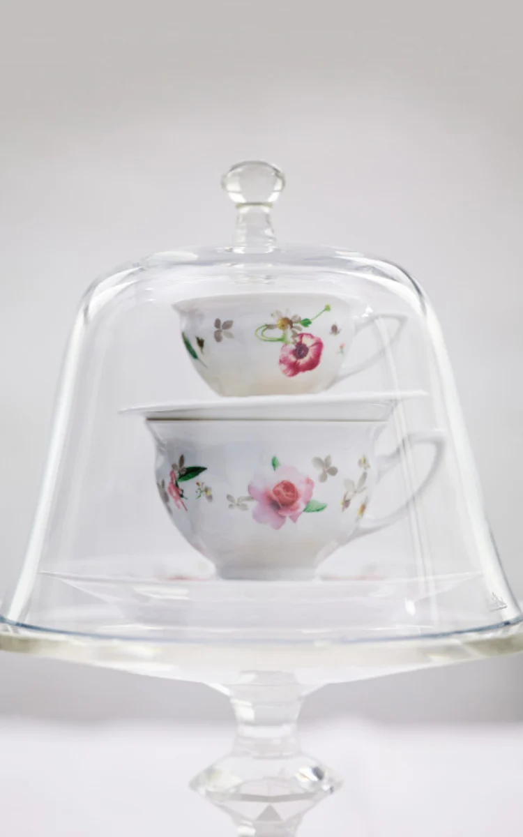 Rosenthal Maria Pink Rose Tee-Untertasse 16 cm
