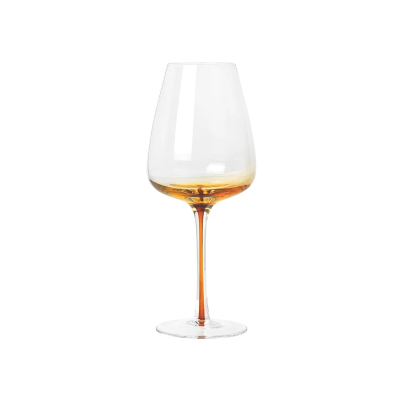 Broste Copenhagen AMBER Weissweinglas caramel 0,4 l