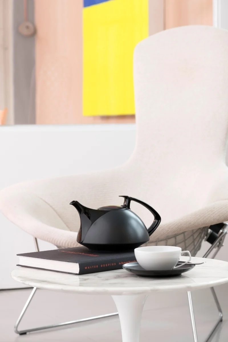 Rosenthal TAC Gropius Black Teekanne klein Dkl.