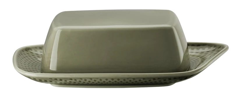 Rosenthal Junto Pearl Grey Butterdose 250g