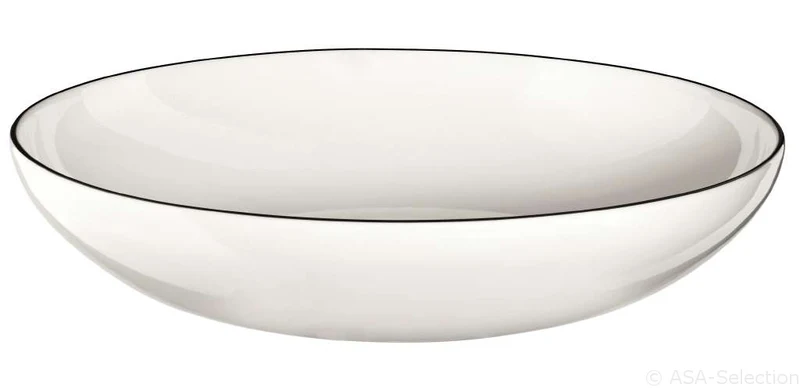 ASA à table ligne noire Pasta-/Suppenteller 22 cm