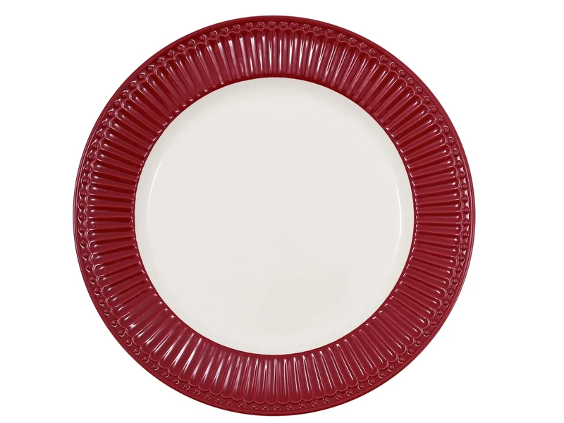 Greengate Alice Speiseteller claret red 26,5 cm