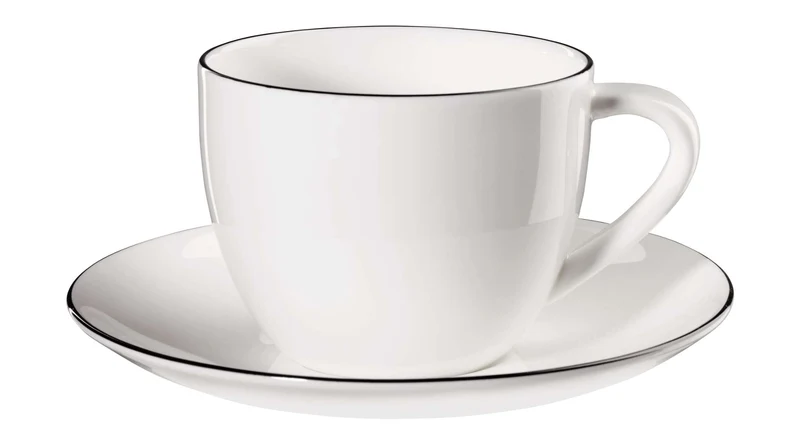 ASA à table ligne noire Cappuccinotasse mit Untere 0,25l