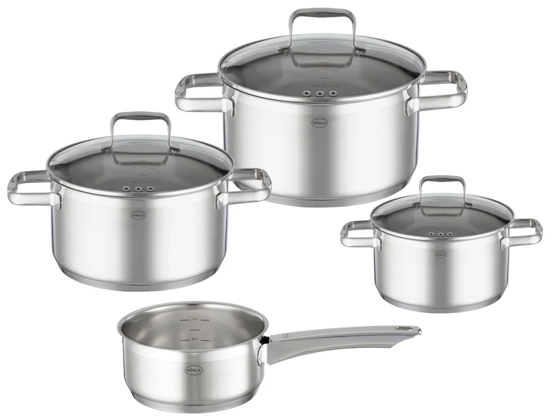 Rösle CHARM Edelstahl Topf-Set 4-tlg.