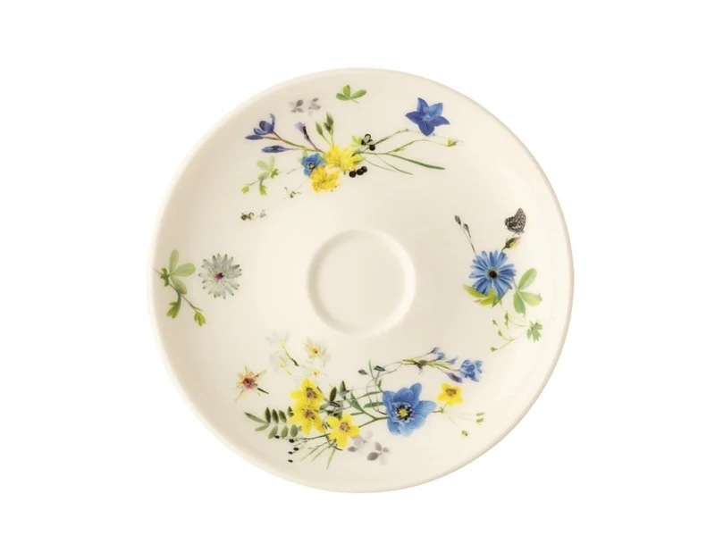 Rosenthal Brillance Fleurs des Alpes Kaffee-Untere m. Coup