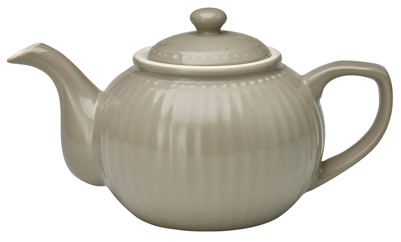 Greengate Alice Teekanne warm grey 1 l
