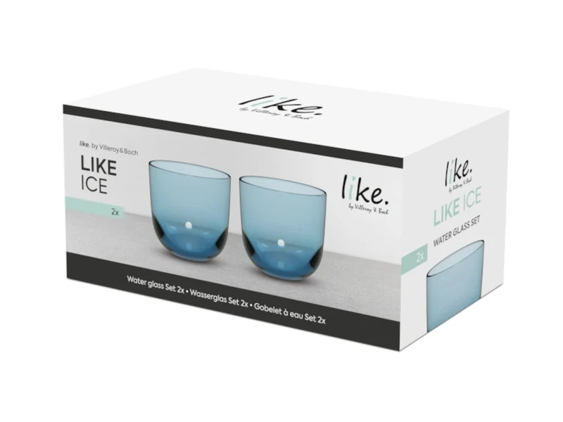 like. by Villeroy & Boch Like Ice Wasserglas Set 2tlg