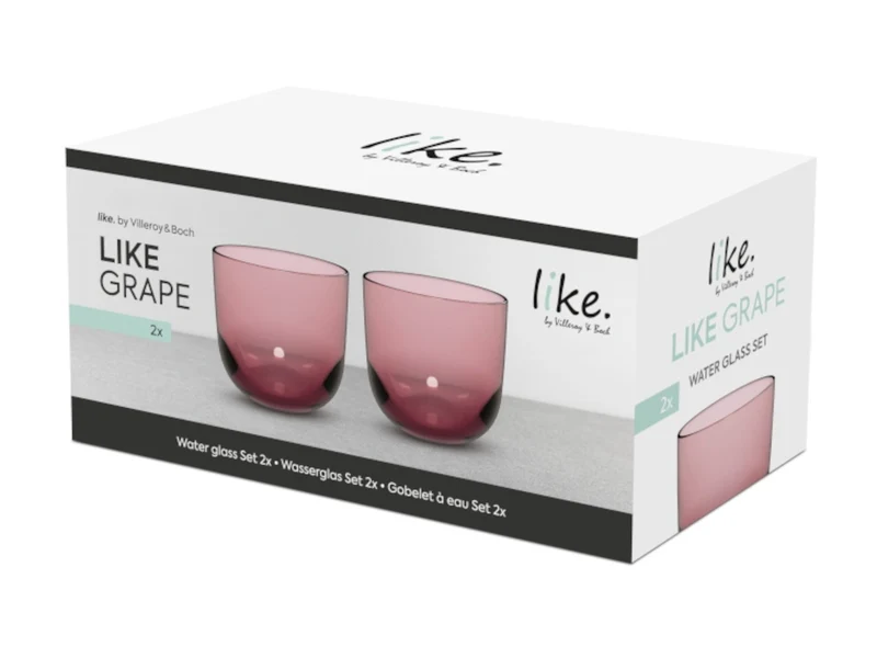 like. by Villeroy & Boch Like Grape Wasserglas Set 2tlg