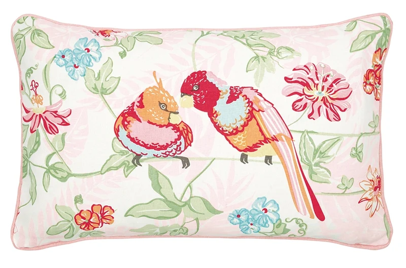 Greengate Fallulah Kissenhülle white pieceprinted 30 x 50 cm