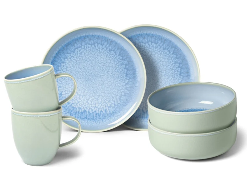 like. by Villeroy & Boch Crafted Blueberry Frühstücksset 6tlg