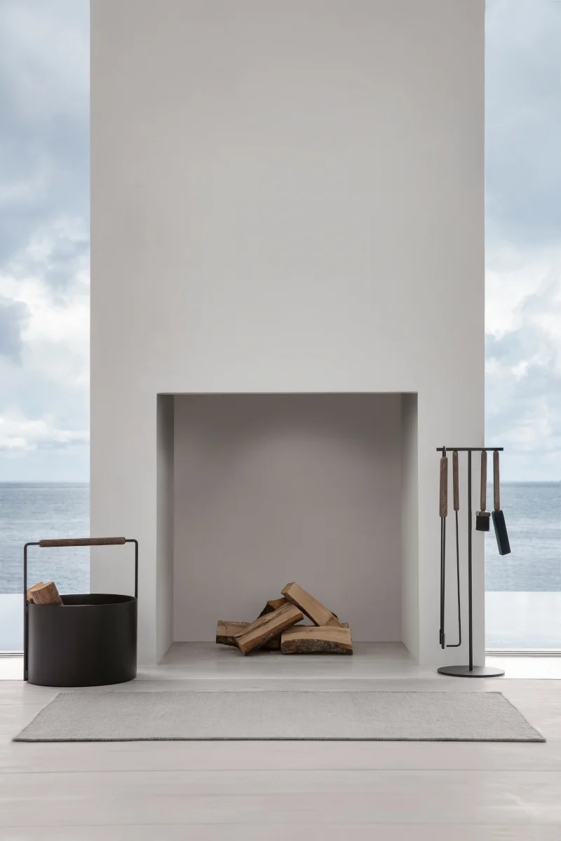 Blomus ASHI Kaminbesteck black oak 3tlg