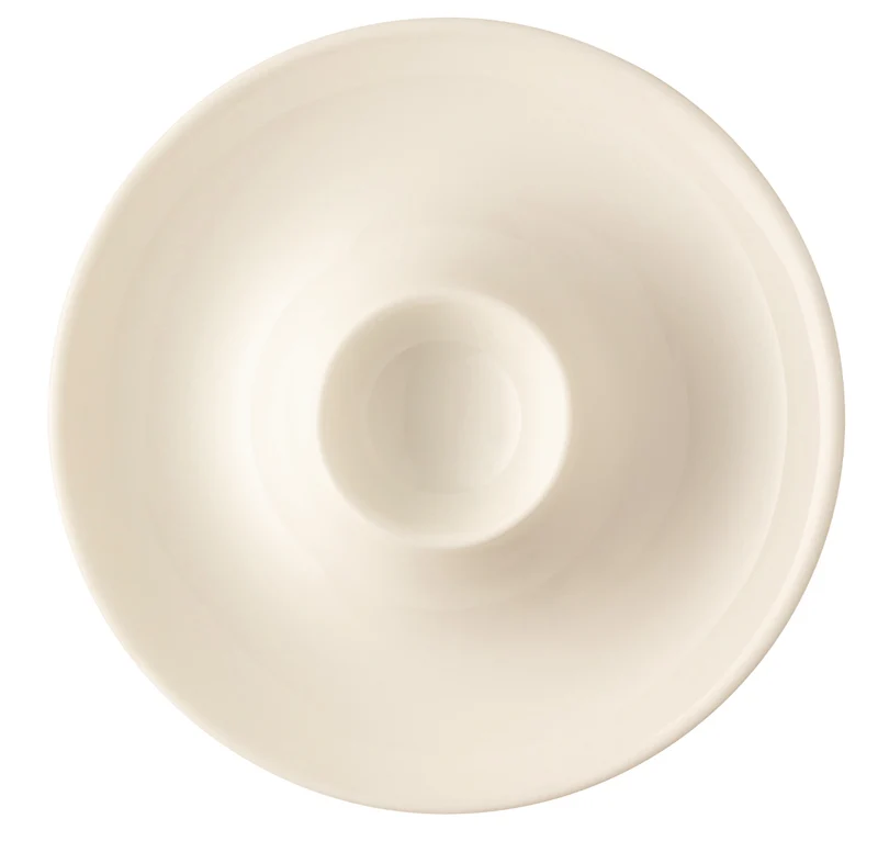 Rosenthal Brillance Weiss Eierbecher m. Ablage 11 cm