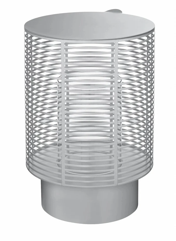Blomus OLEA Outdoor Laterne silver medium 26 cm