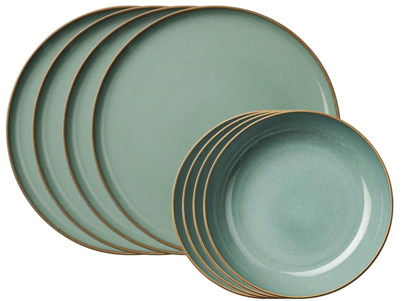 ASA Selection SAISONS Tafelset eucalyptus 8tlg